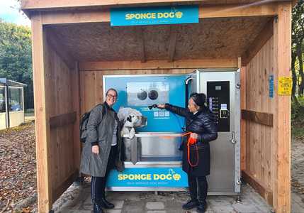 Sponge Dog self-service dog wash