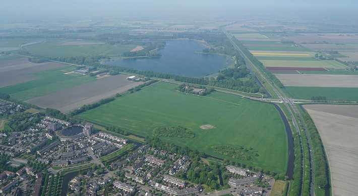 Natuurpark Geestmerloo luchtfoto