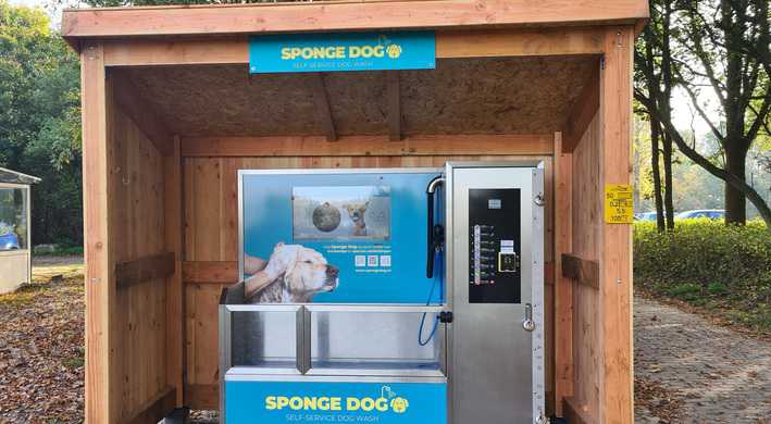 Sponge Dog self-service dog wash