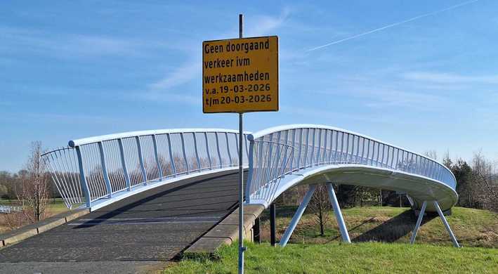 2026 Brug afgesloten